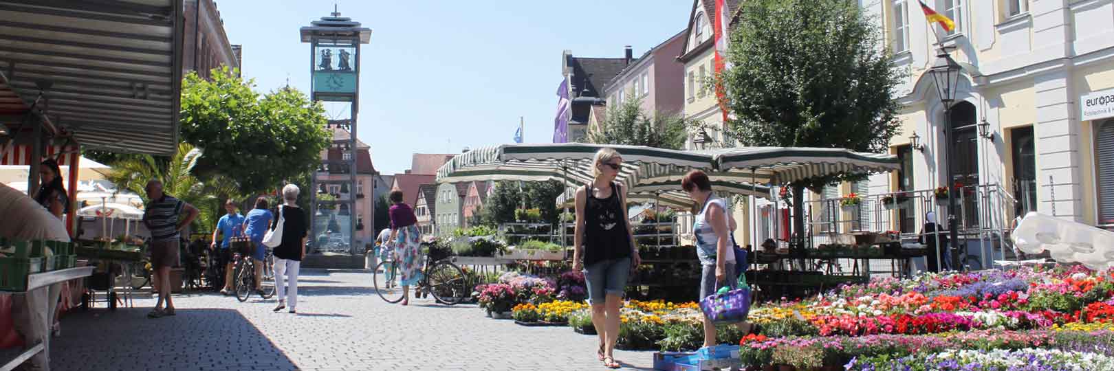 Hintergrundbild: Marktplatz