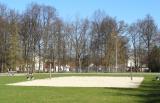 Beachvolleyball-Feld am Bolzer in der Ostvorstadt